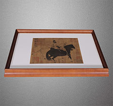 盐都书画装裱配框服务案例